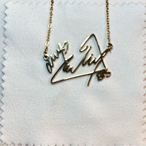 Jimin signature Neckalce
